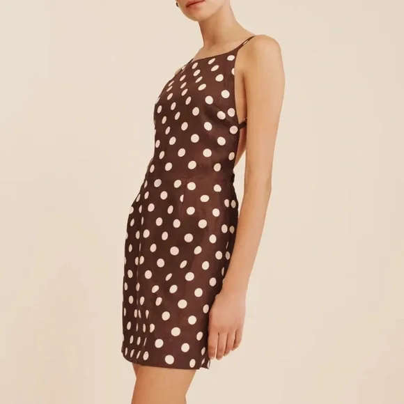 Posse Lori Mini Dress - Polka Dot NWOT - Picture 3 of 7